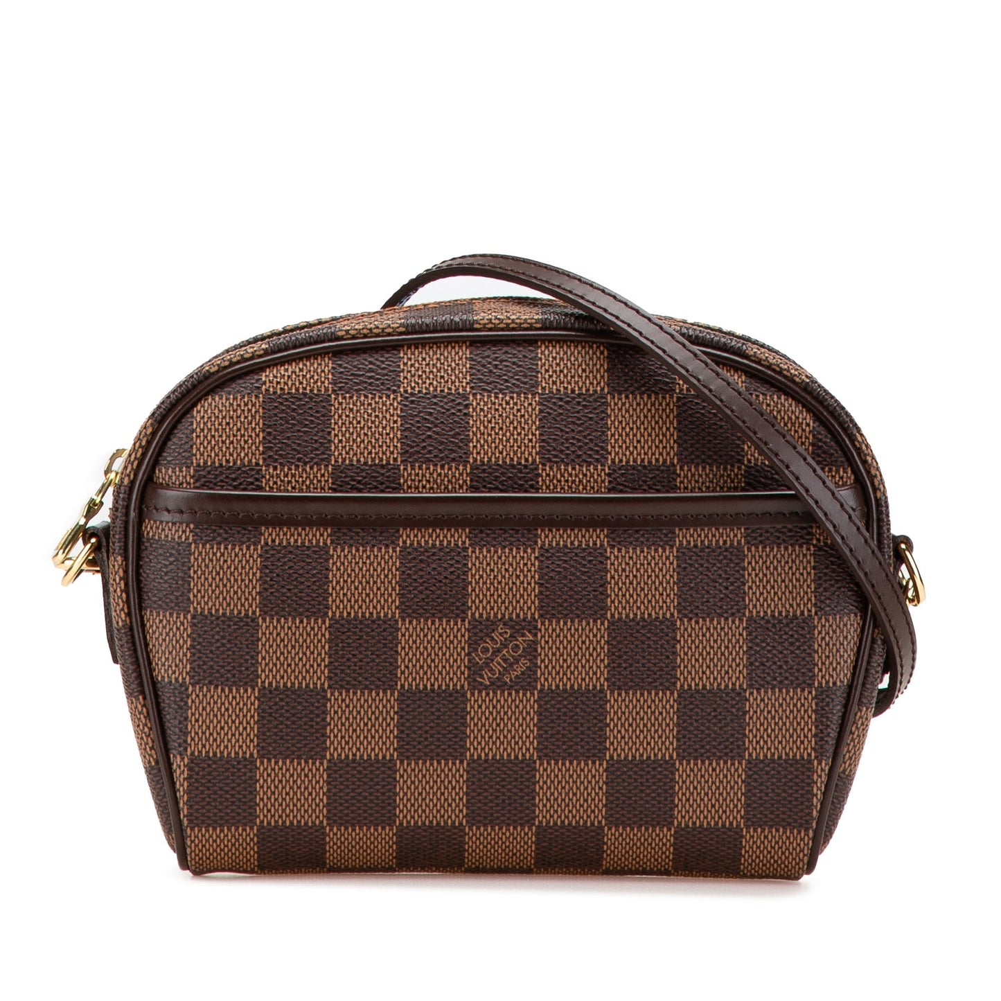 Louis Vuitton Damier Ebene Ipanema Pochette Brown