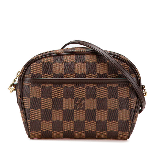 Louis Vuitton Damier Ebene Ipanema Pochette Brown