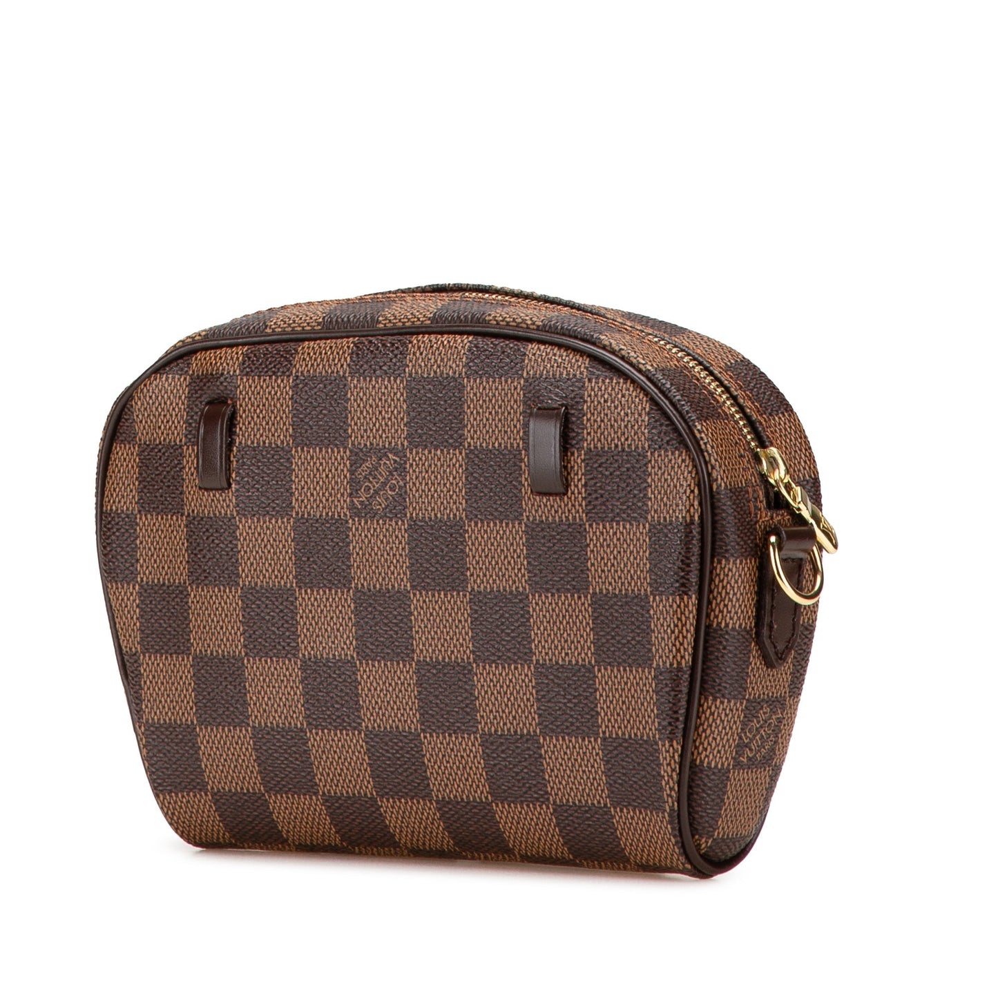 Louis Vuitton Damier Ebene Ipanema Pochette Brown