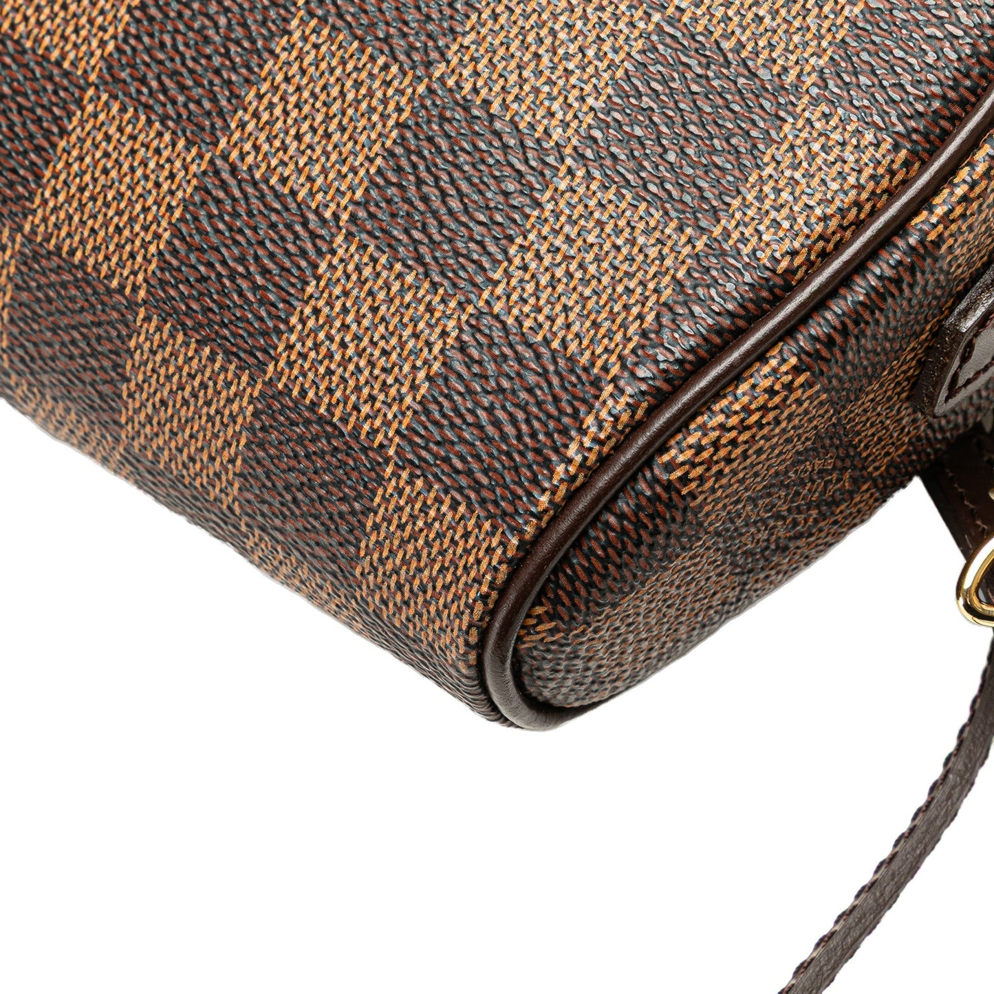 Louis Vuitton Damier Ebene Ipanema Pochette Brown