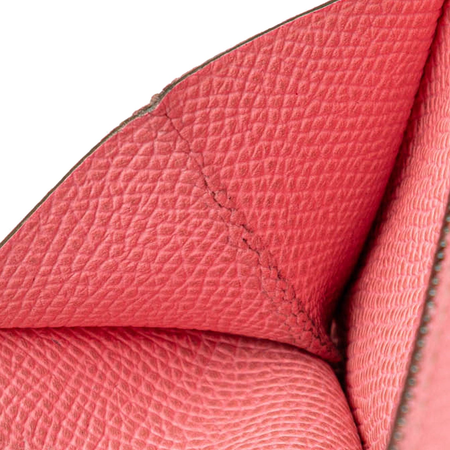 Hermès Epsom Kelly Pocket Compact Wallet Pink