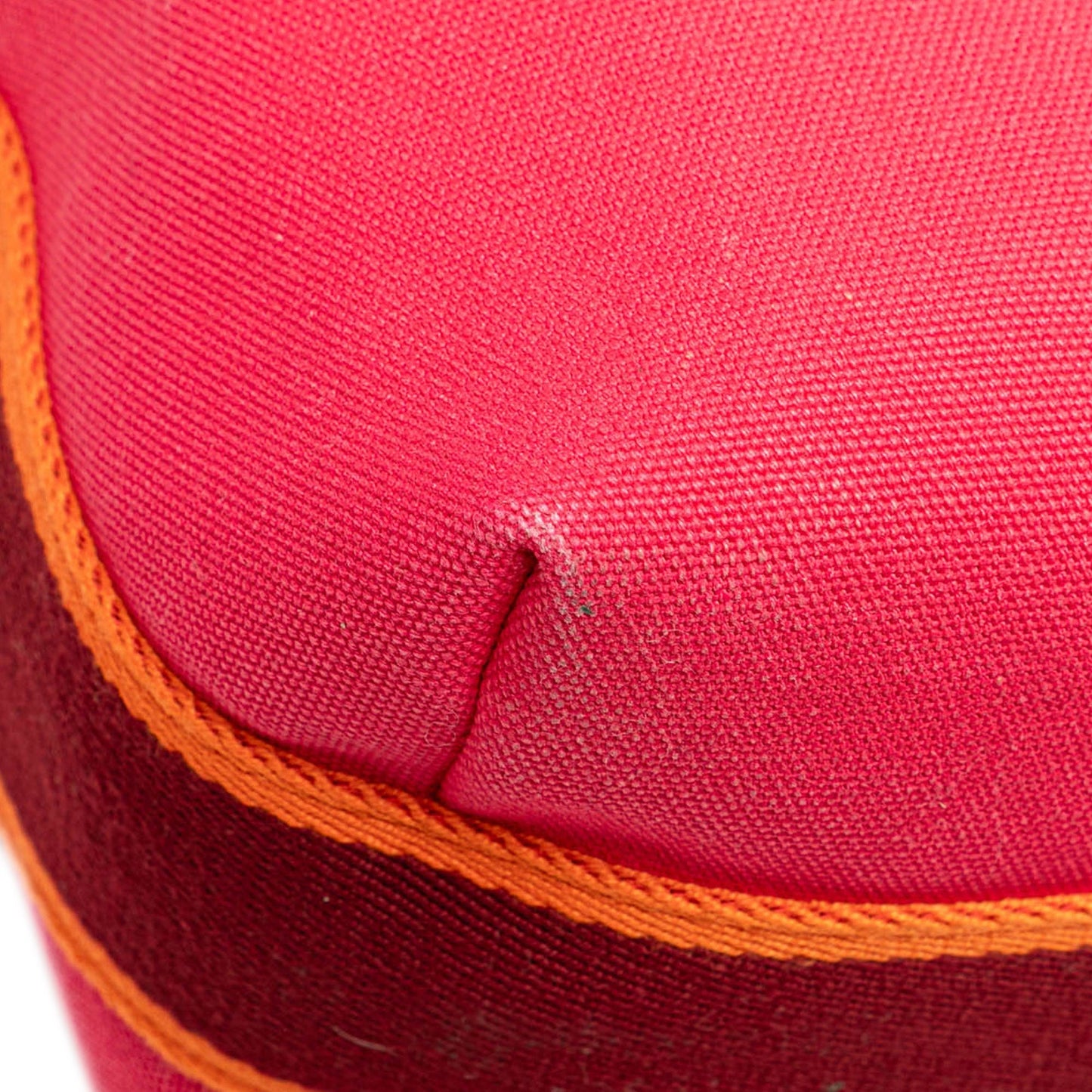Hermès Small Toile Bride A Brac Pink