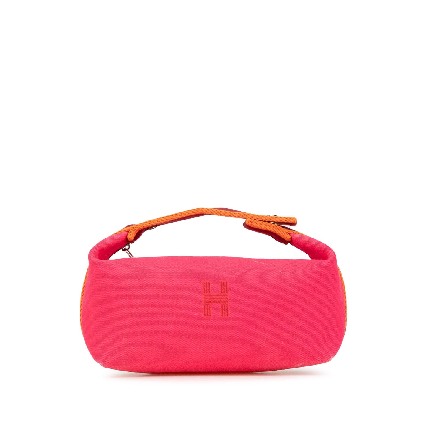 Hermès Small Toile Bride A Brac Pink