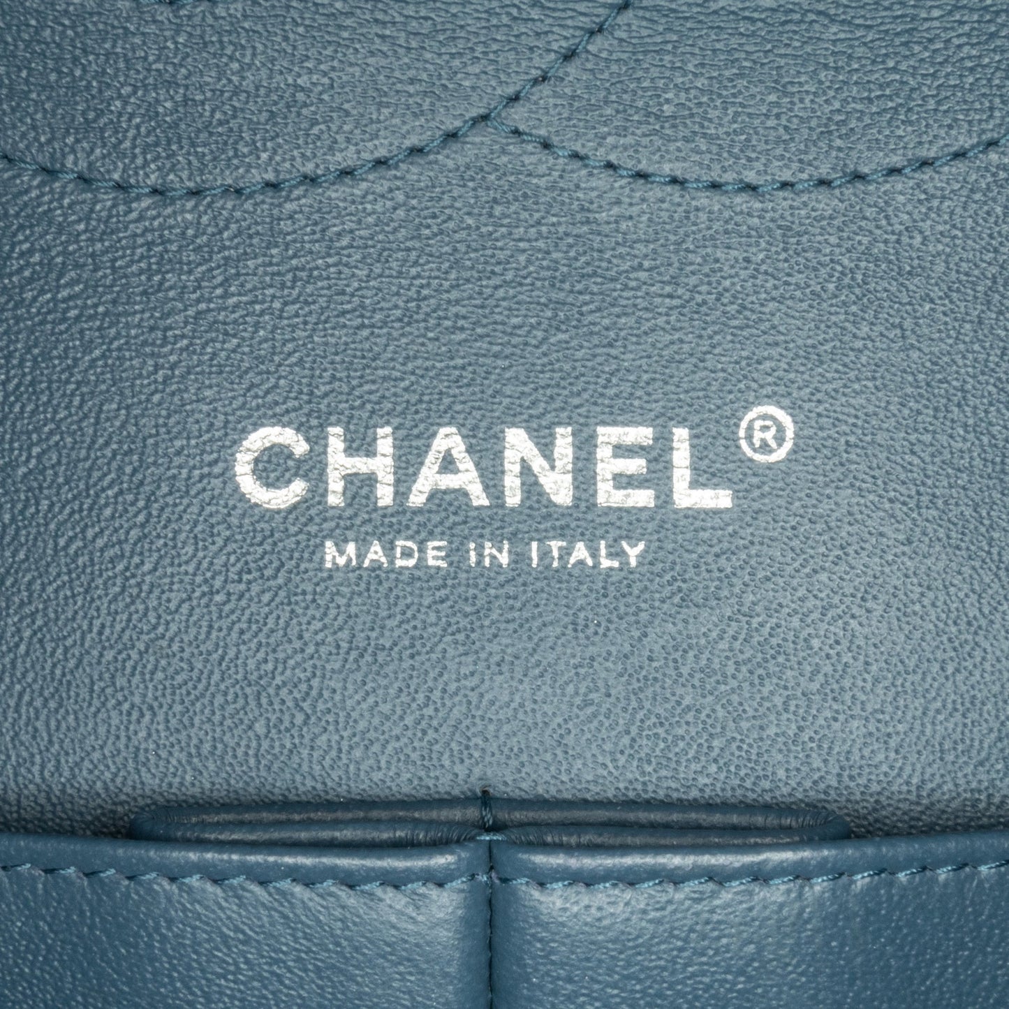 Chanel Jumbo Classic Lambskin Double Flap Blue