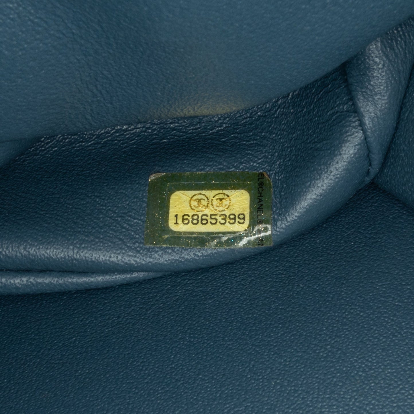 Chanel Jumbo Classic Lambskin Double Flap Blue