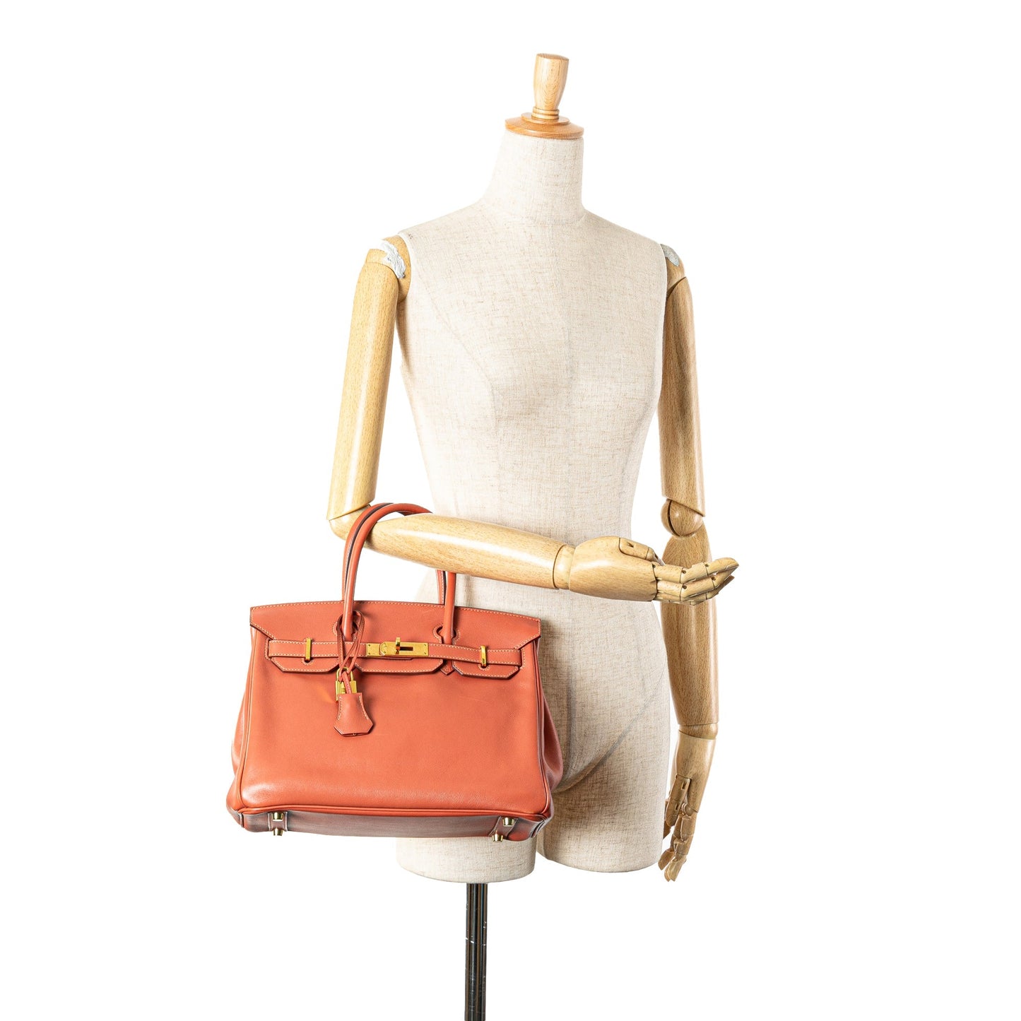 Hermès Swift Birkin Retourne 30 Orange