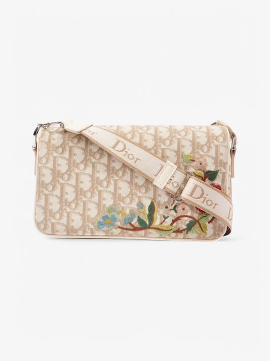 Christian Dior Shoulder bag Beige Canvas