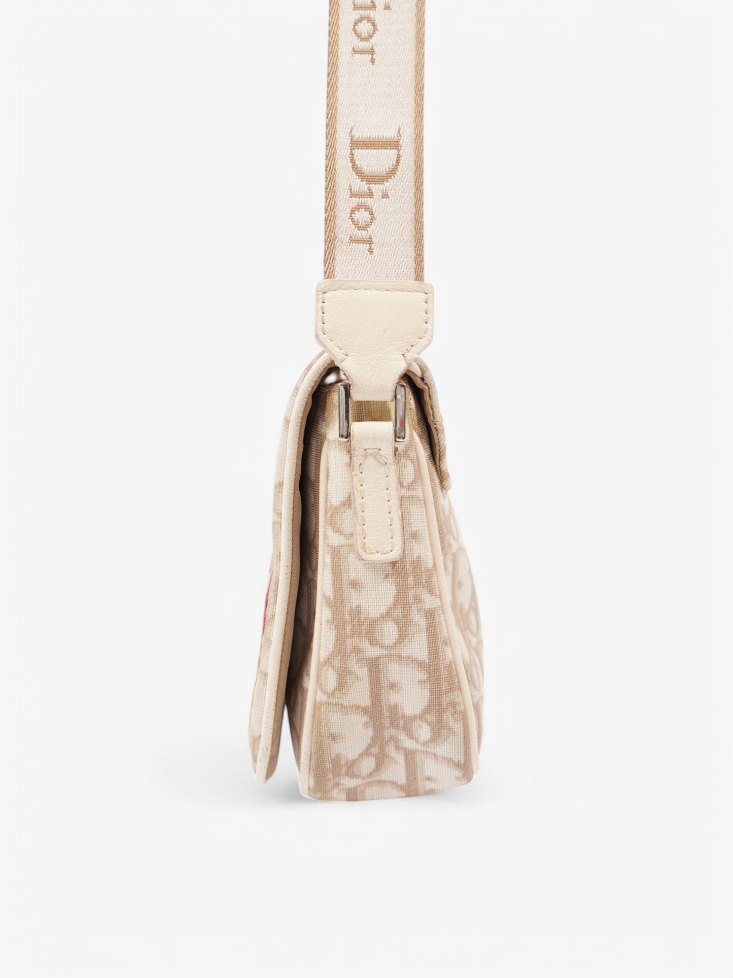 Christian Dior Shoulder bag Beige Canvas