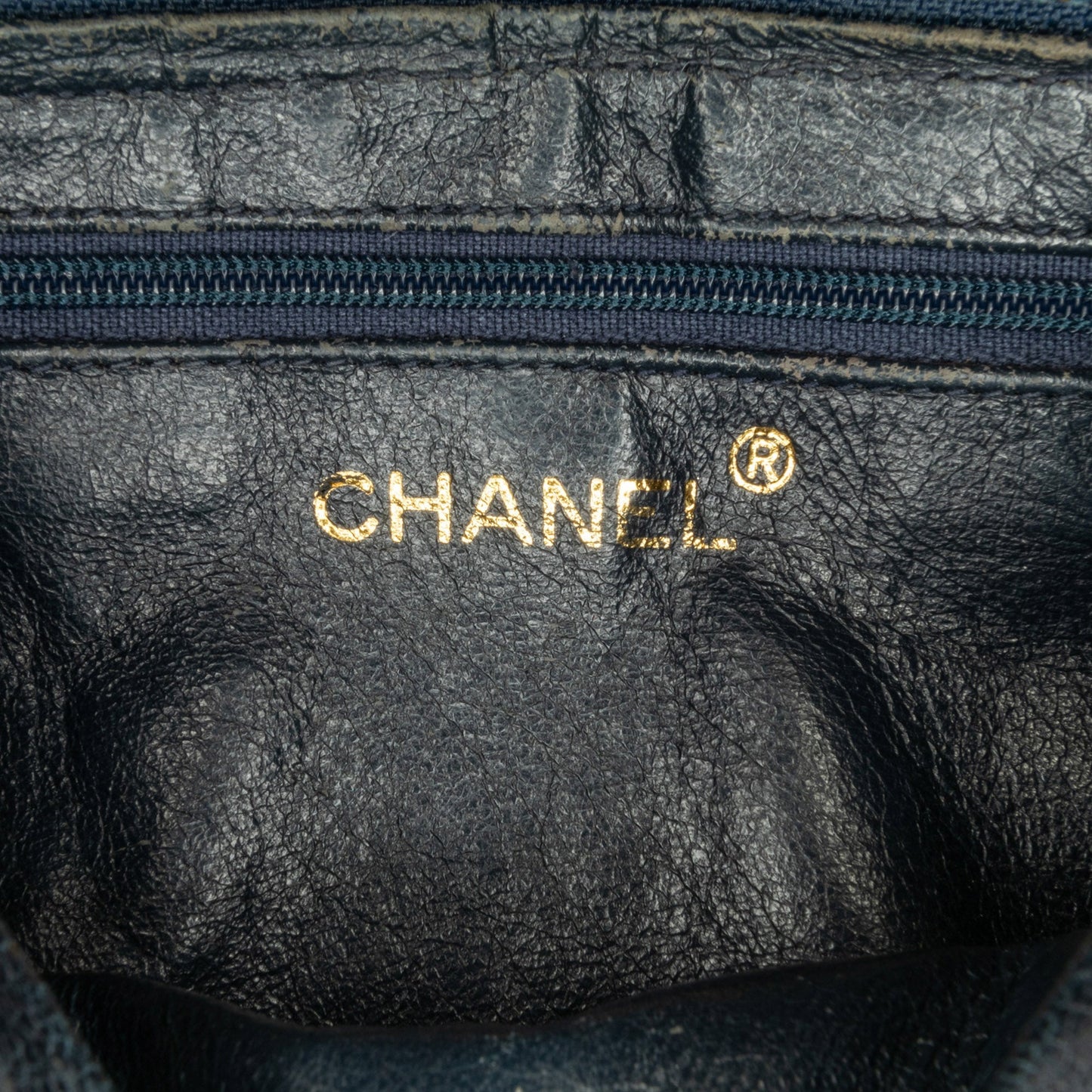 Chanel CC Lambskin Tassel Shoulder Bag Blue