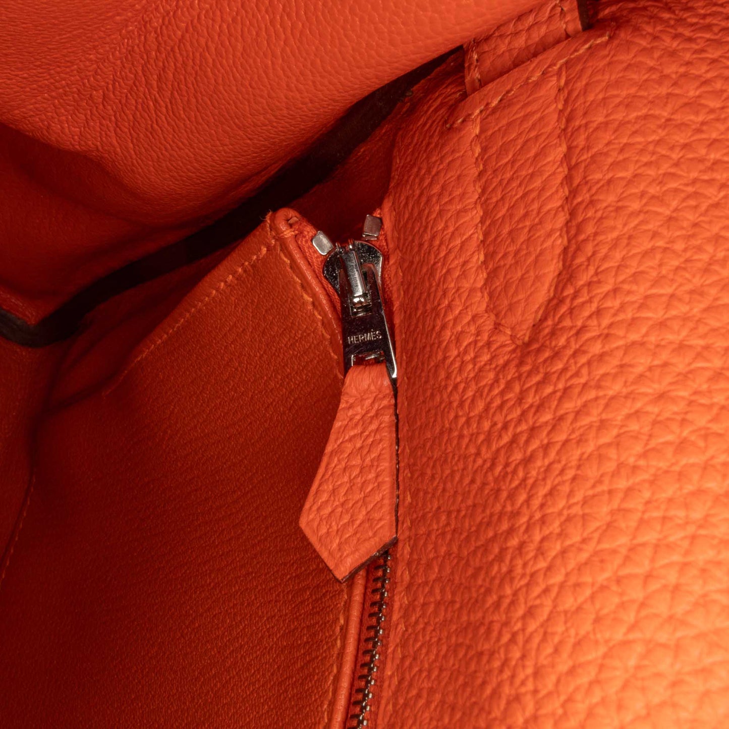 Hermès Togo Kelly II Retourne 32 Orange
