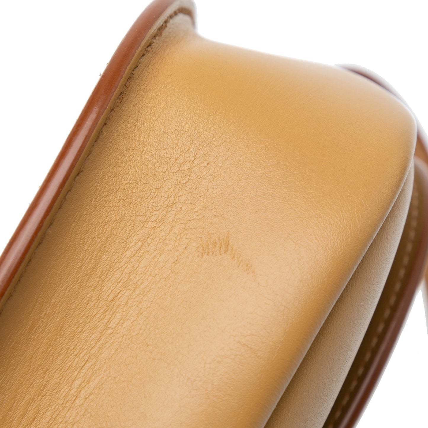 Saint Laurent Small Leather Kaia Crossbody Brown