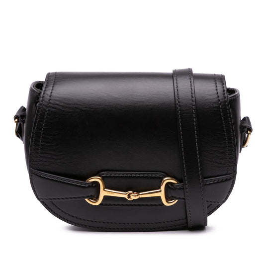 Celine Small Leather Crecy Flap Crossbody Black