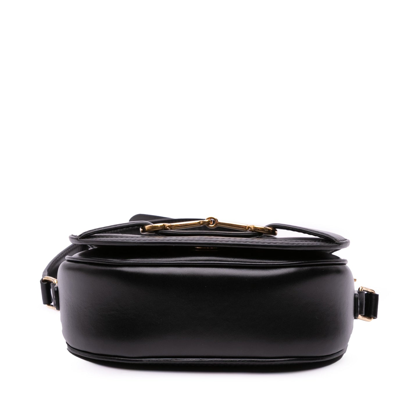 Celine Small Leather Crecy Flap Crossbody Black