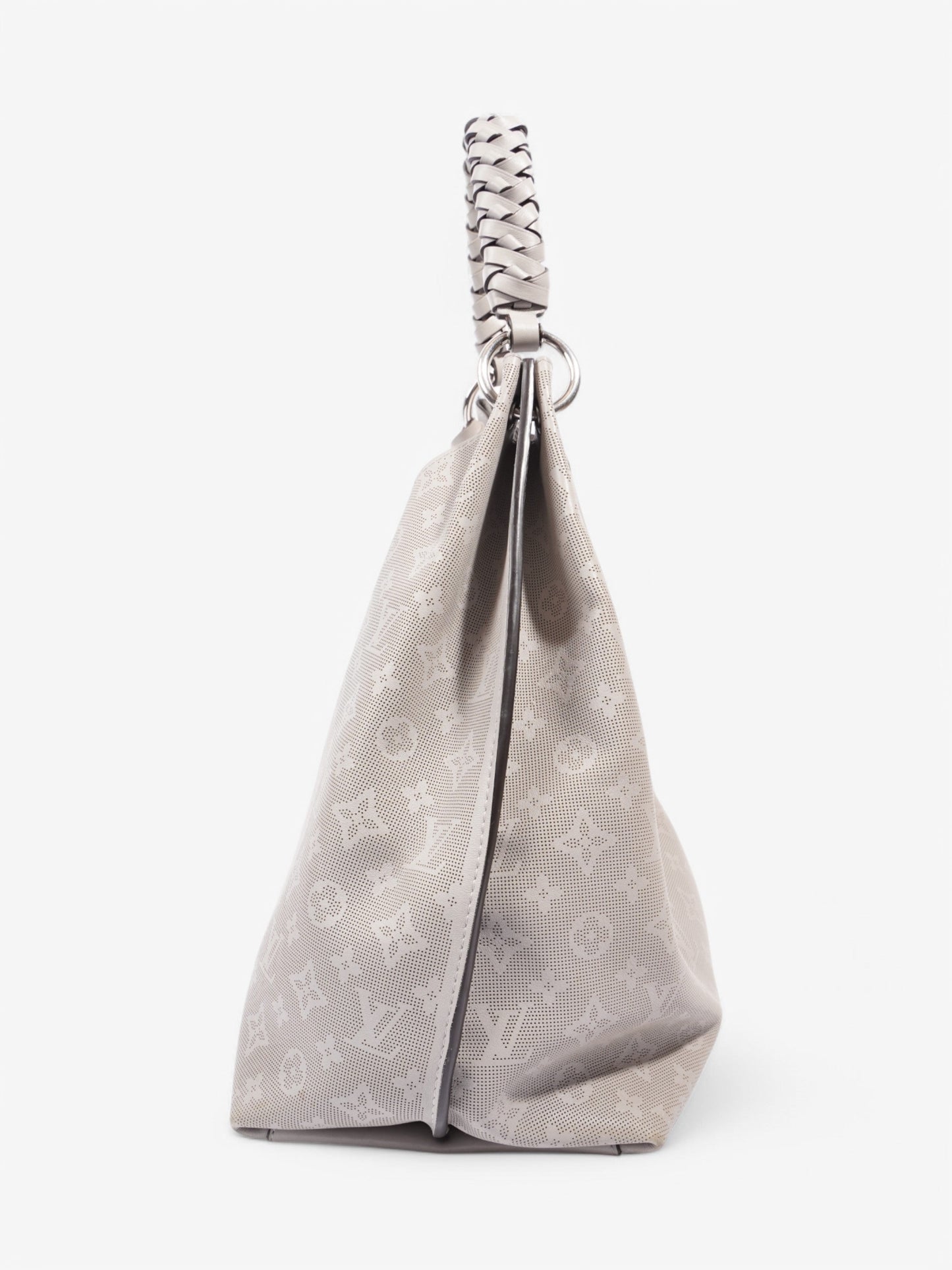 Louis Vuitton Carmel Hobo Grey Leather