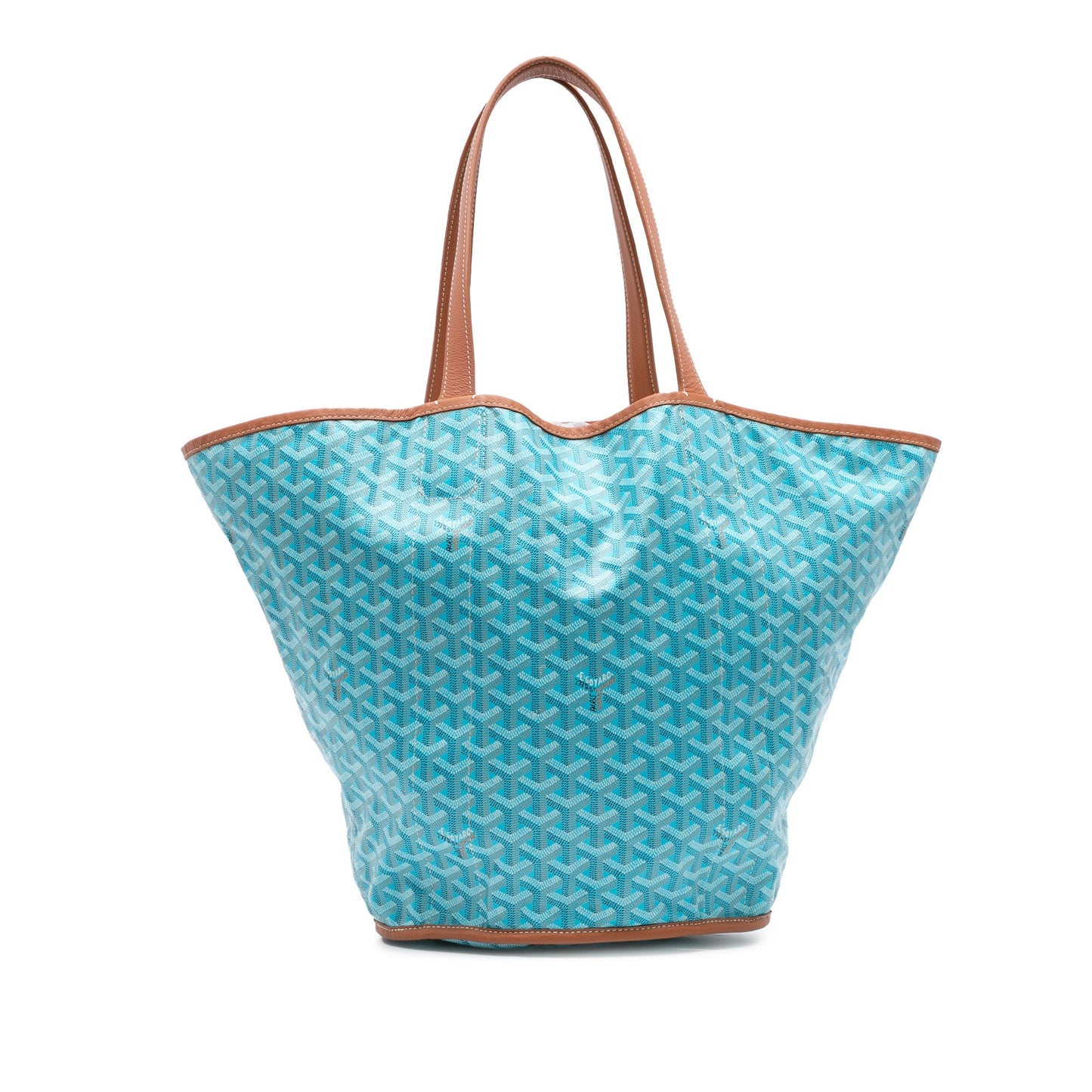 Goyard Goyardine Reversible Belharra Tote Blue