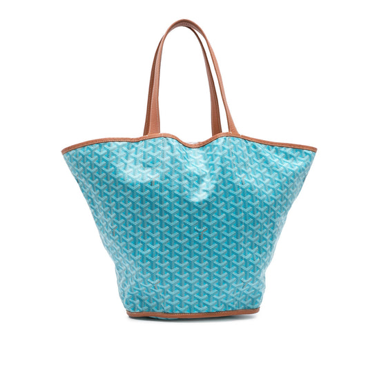 Goyard Goyardine Reversible Belharra Tote Blue
