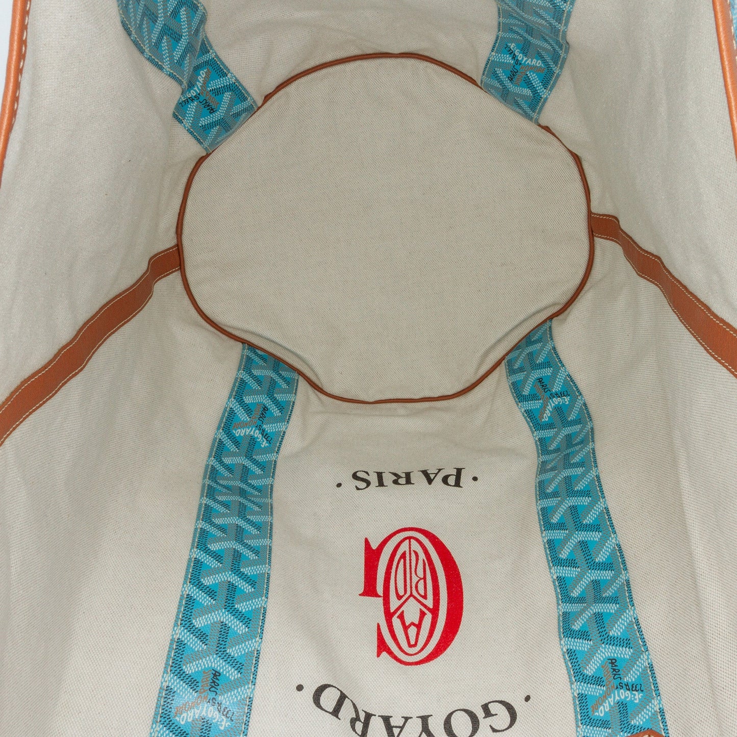 Goyard Goyardine Reversible Belharra Tote Blue