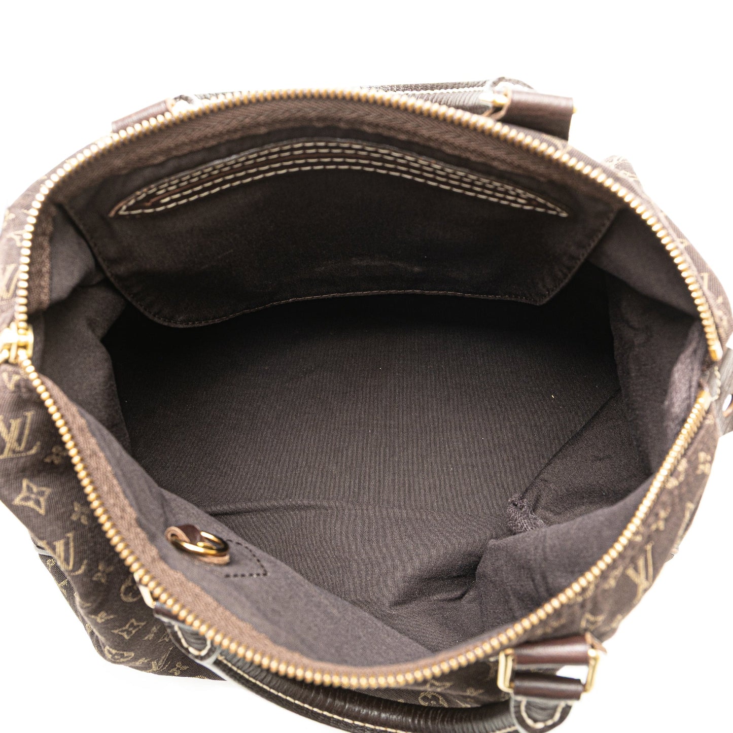 Louis Vuitton Monogram Mini Lin Speedy 30 Brown