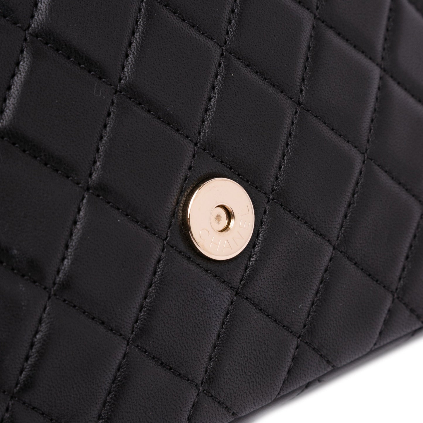 Chanel Medium Quilted Lambskin Westminster Pearl Flap Black