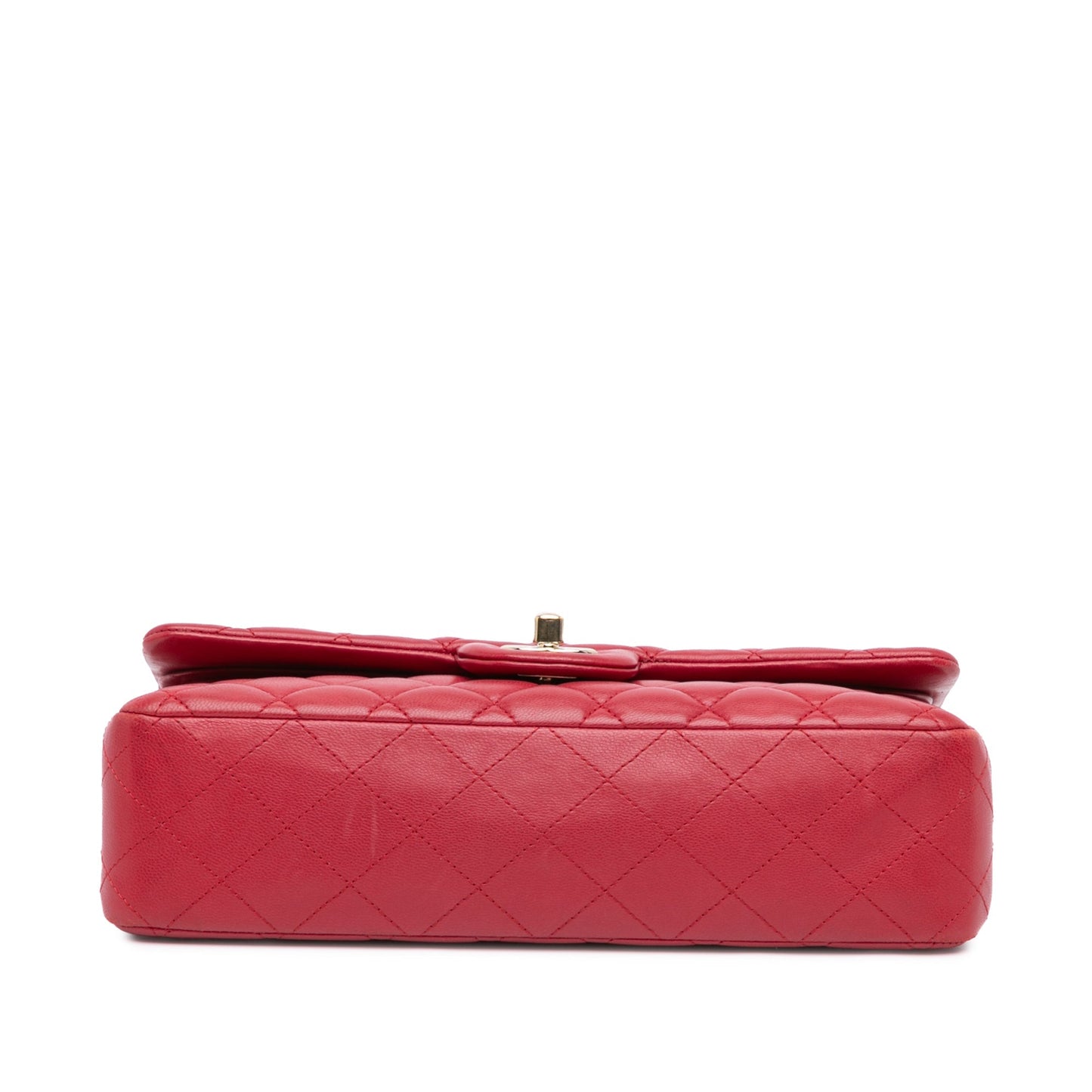 Chanel Medium Classic Lambskin Double Flap Pink