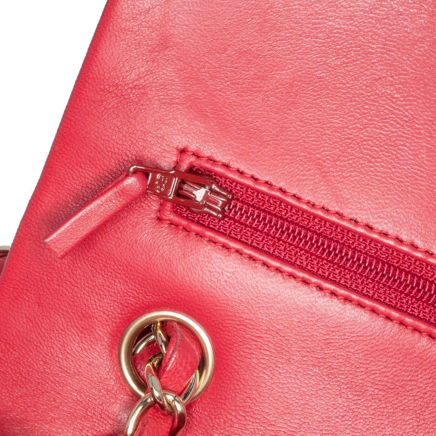 Chanel Medium Classic Lambskin Double Flap Pink
