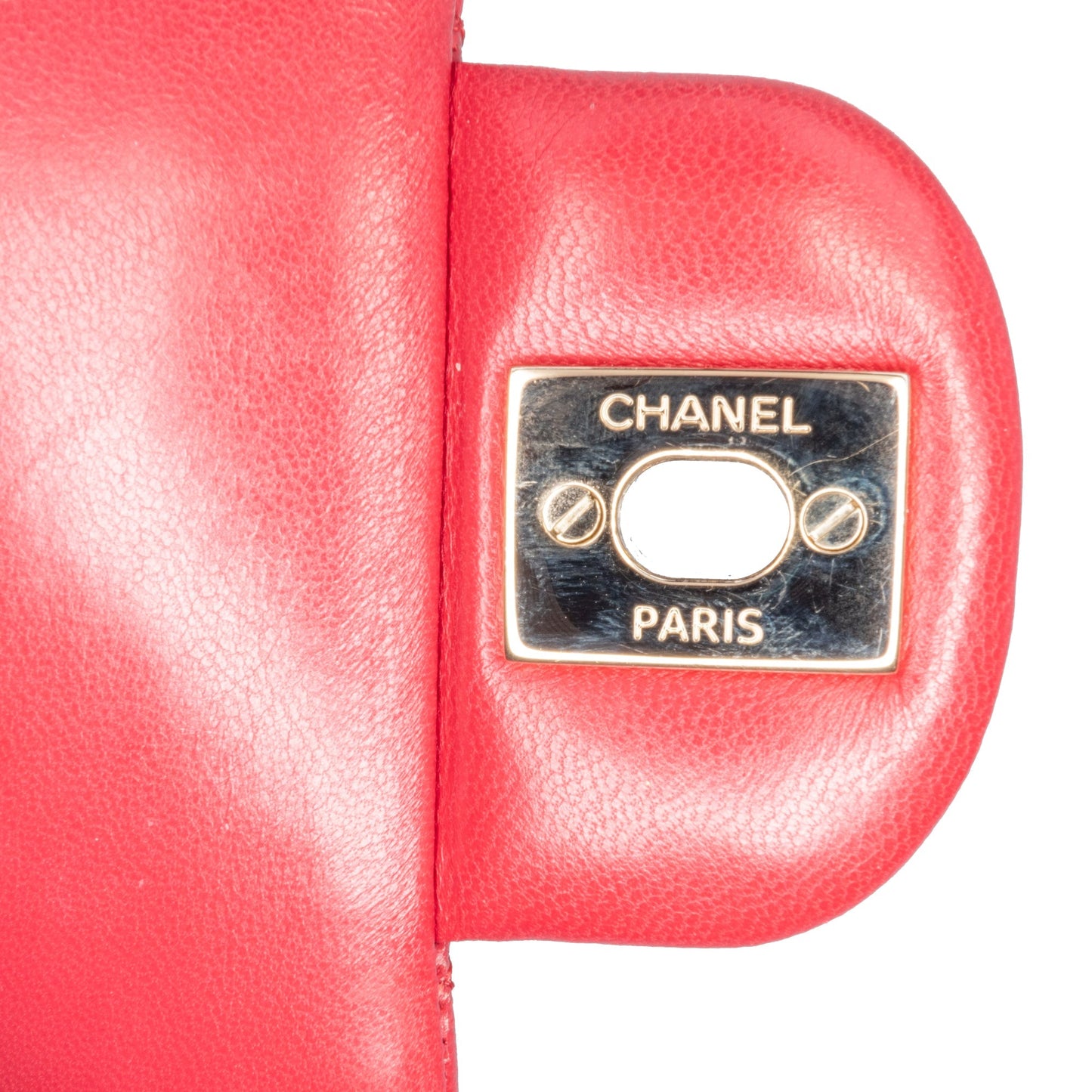 Chanel Medium Classic Lambskin Double Flap Pink