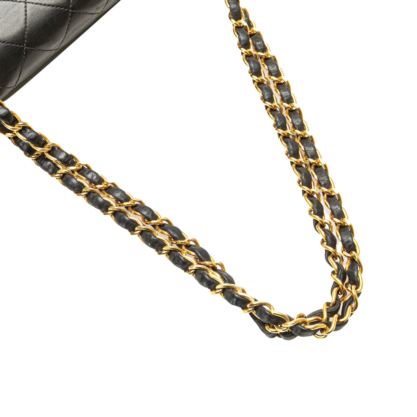 Chanel Medium Classic Lambskin Double Flap Black