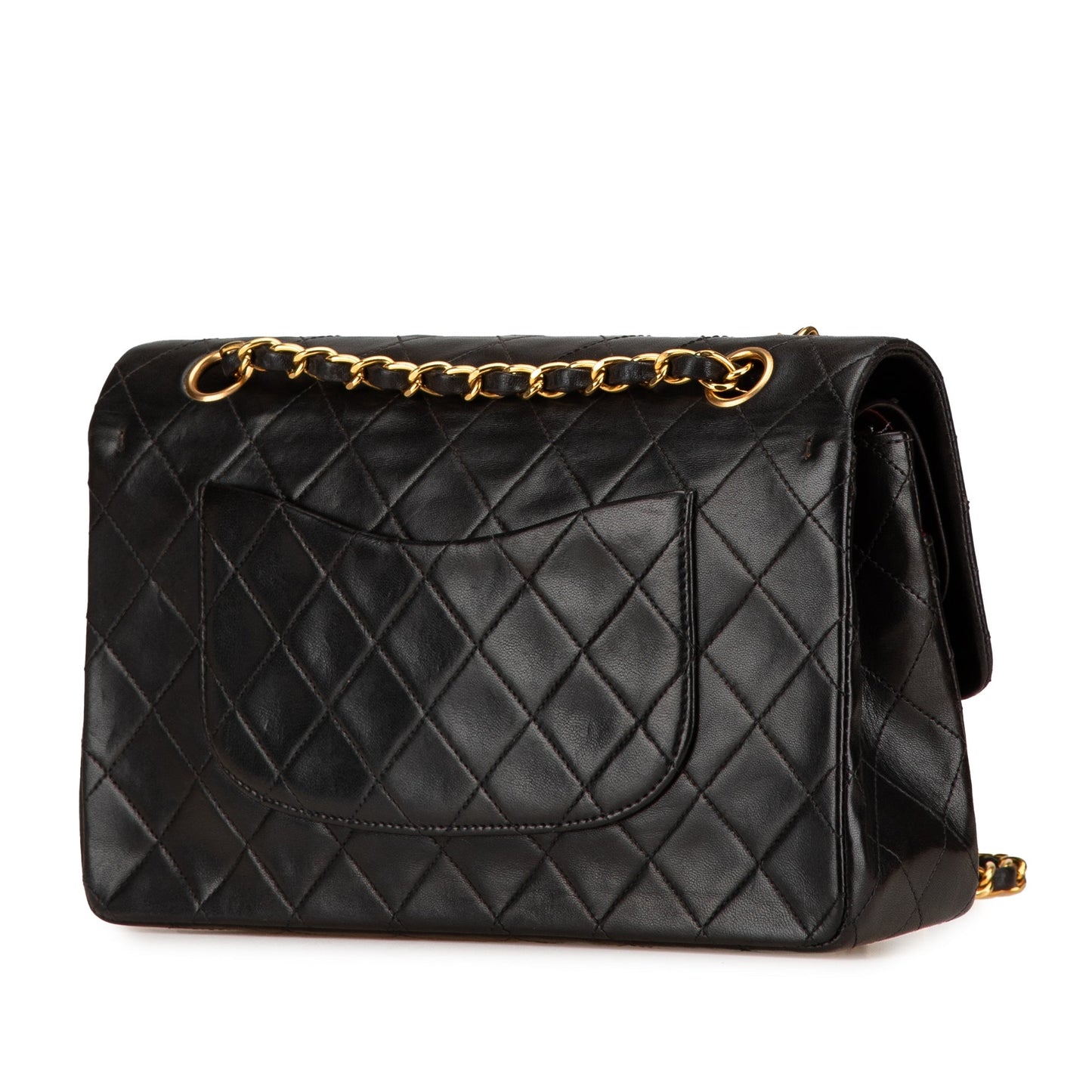 Chanel Medium Classic Lambskin Double Flap Black