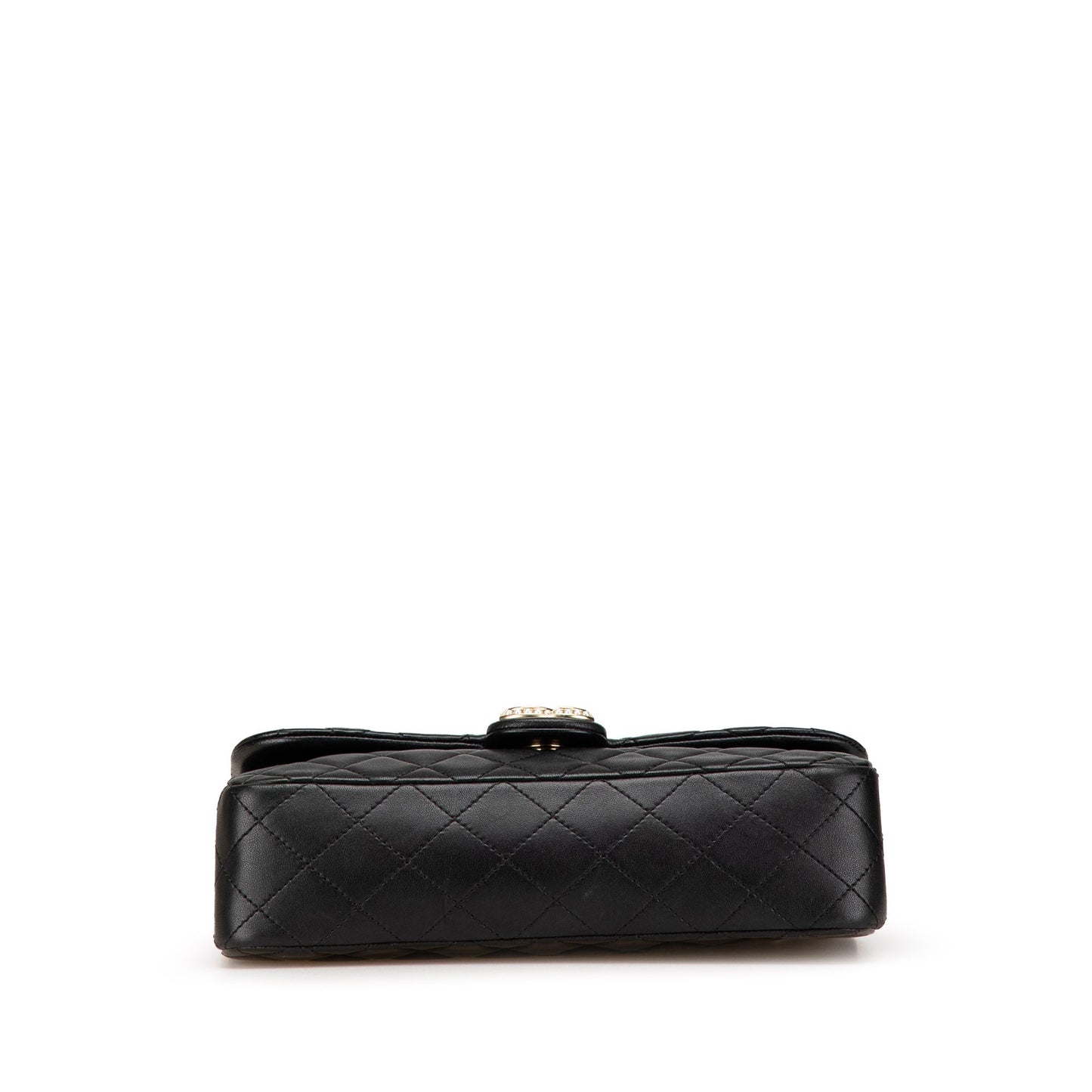 Chanel Medium Quilted Lambskin Westminster Pearl Flap Black
