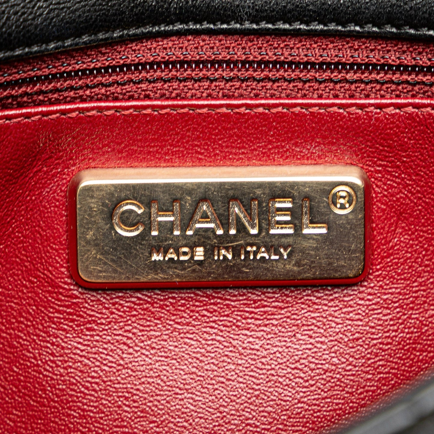 Chanel Medium Quilted Lambskin Westminster Pearl Flap Black