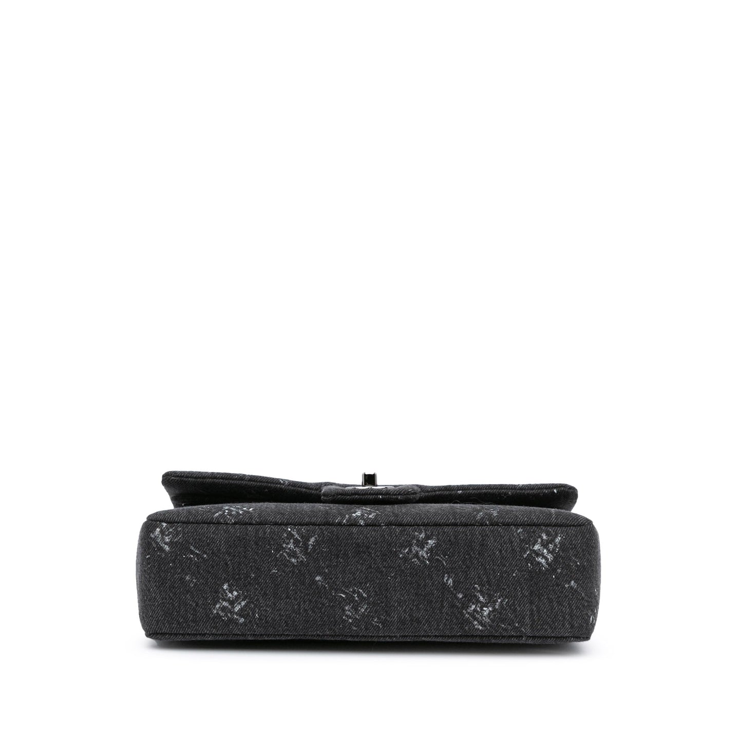 Chanel Medium Denim Double Flap Black