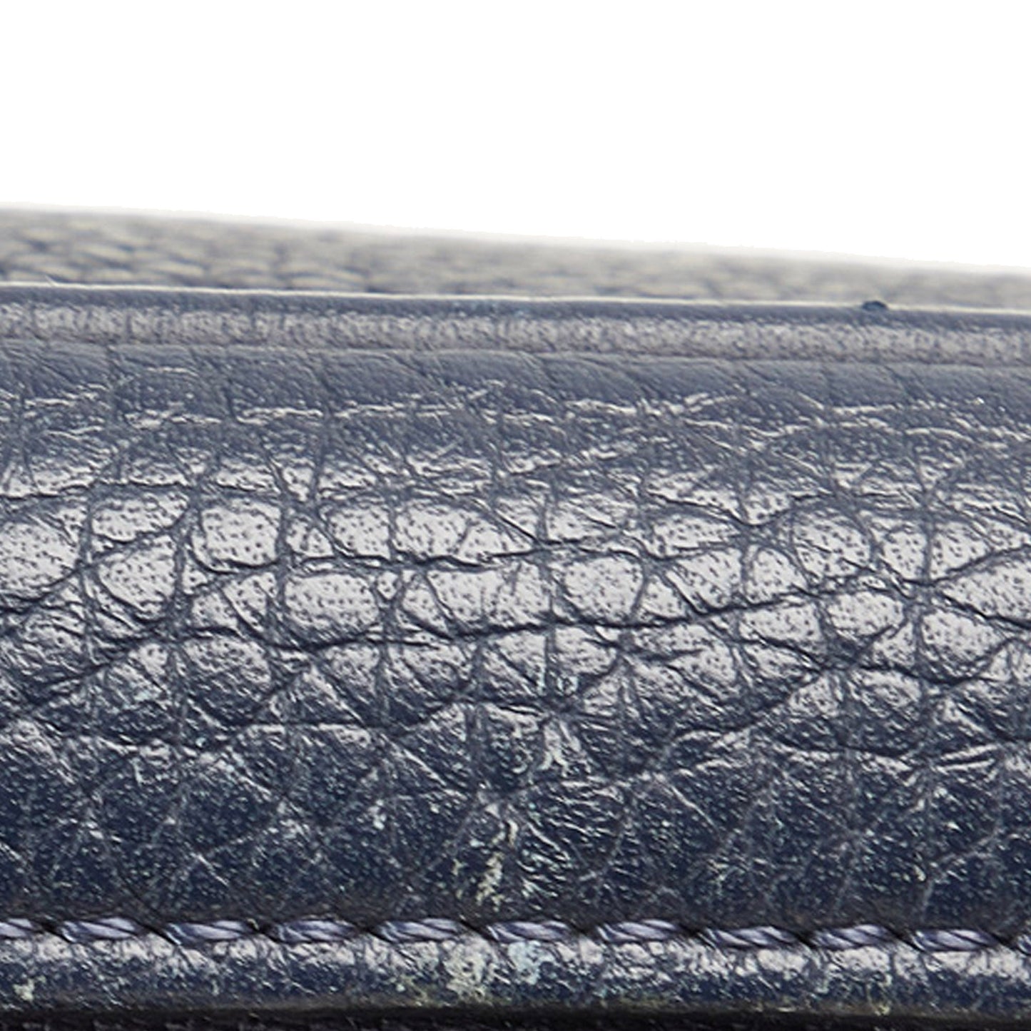 Louis Vuitton Taurillon Danube LV Circle  PM Blue
