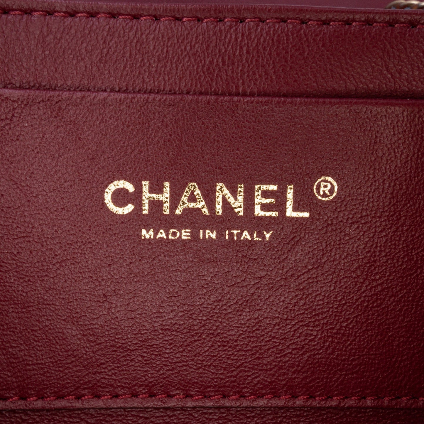 Chanel CC Crackled Glazed Calfskin Accordion Flap Blue