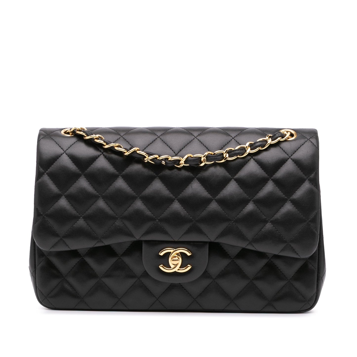 Chanel Jumbo Classic Lambskin Double Flap Black