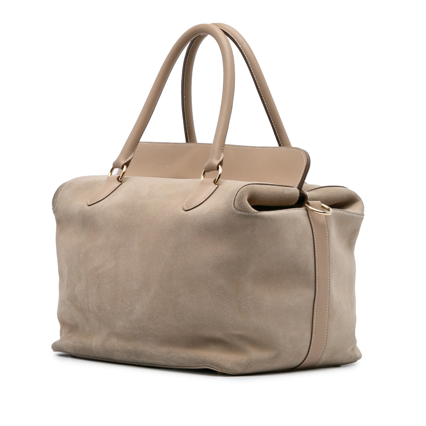 Hermès Veau Grizzly and Swift Toolbox 33 Brown