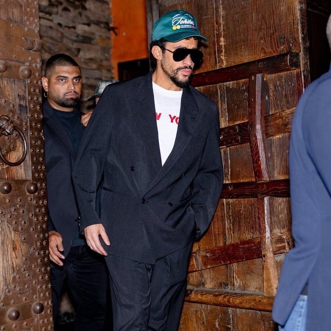 SNL After Party Bad Bunny Black Blazer