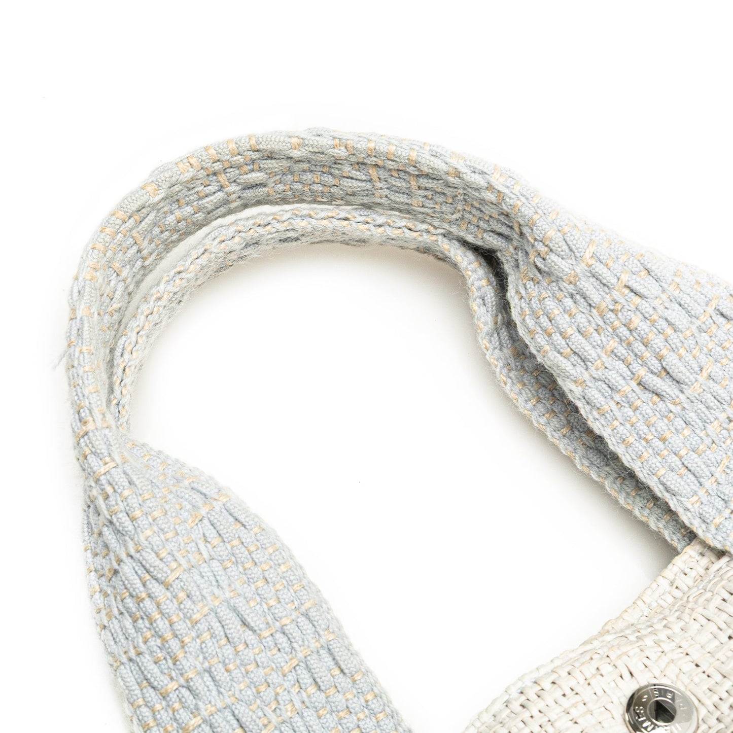 Hermès Woven Straw Bora Bora PM Tote White