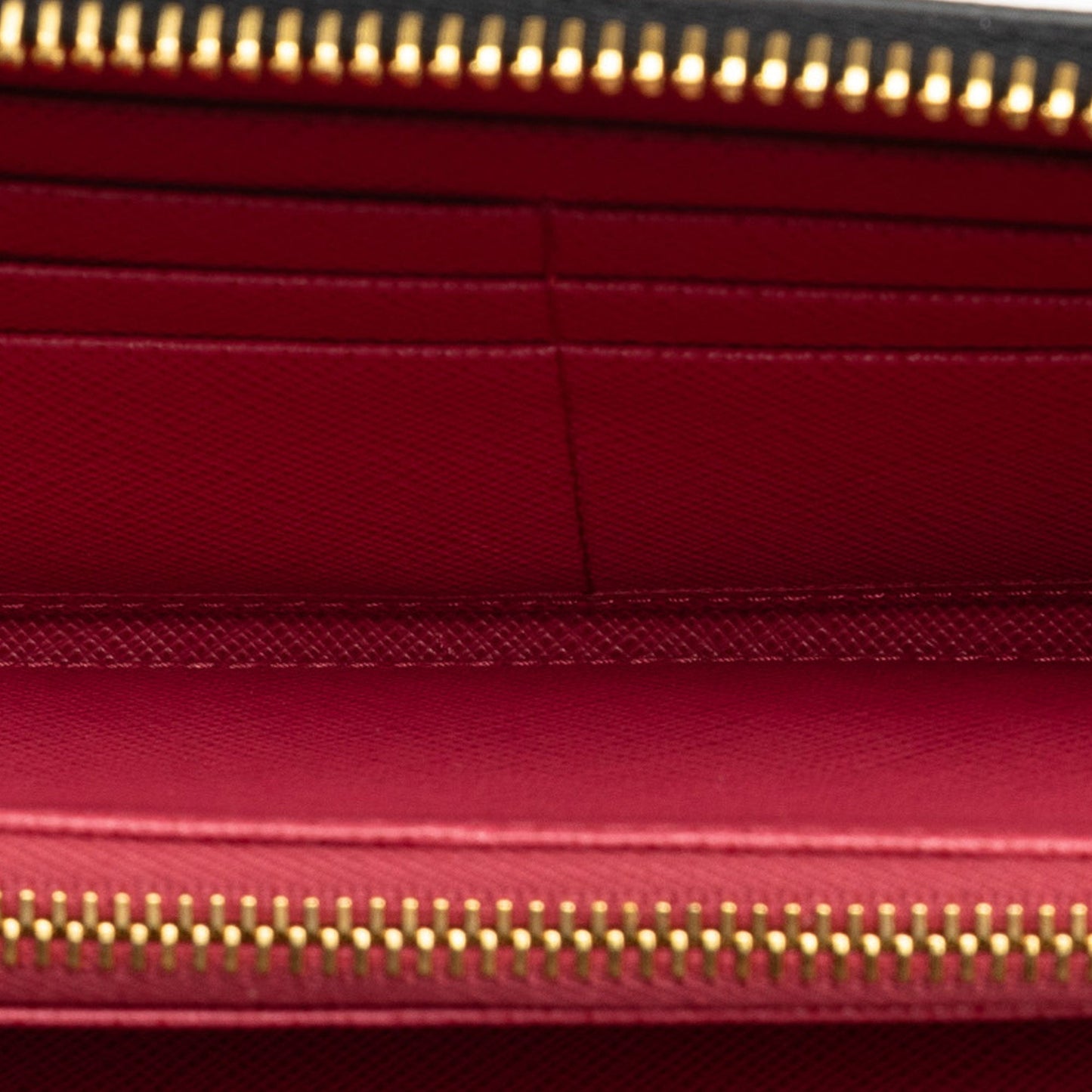 Prada x Universal Studios Saffiano Frakenstien Heart Long Wallet Black