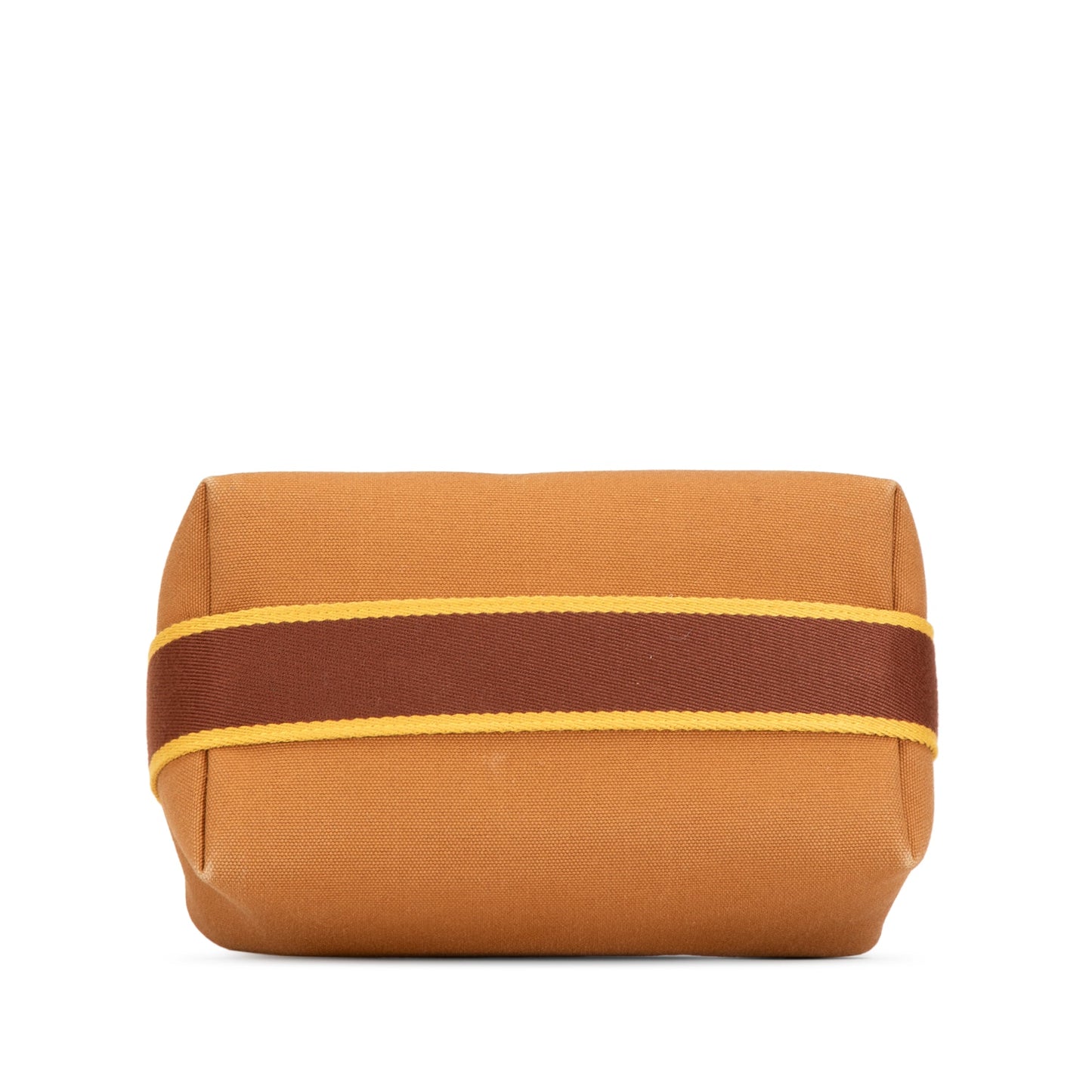 Hermès Small Toile Bride A Brac Brown