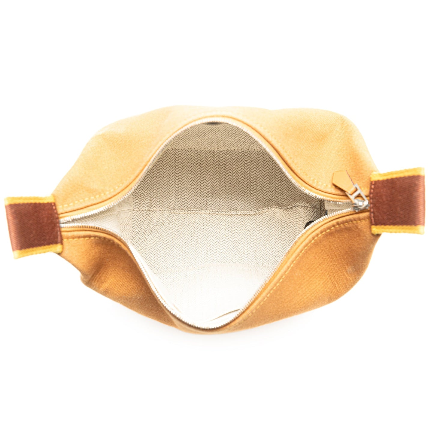 Hermès Small Toile Bride A Brac Brown