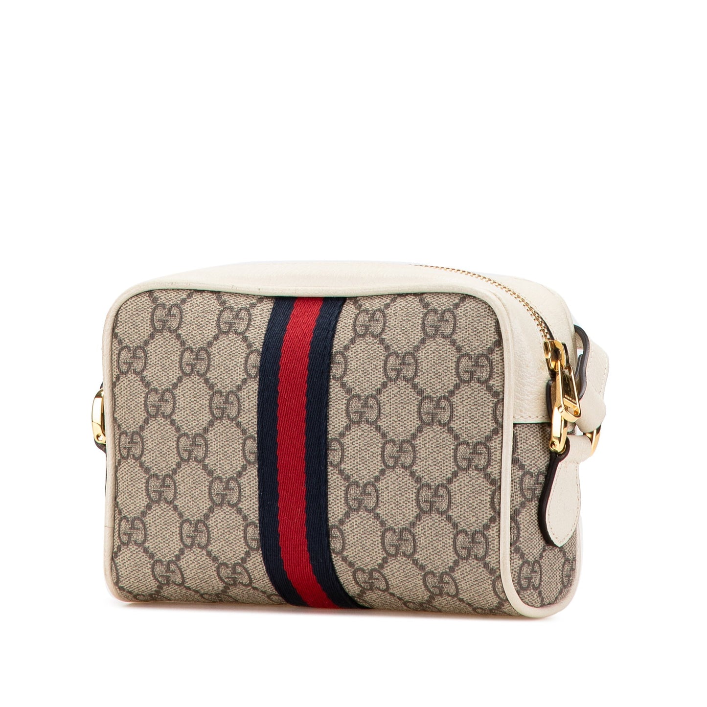Gucci Mini GG Supreme Ophidia Crossbody Brown