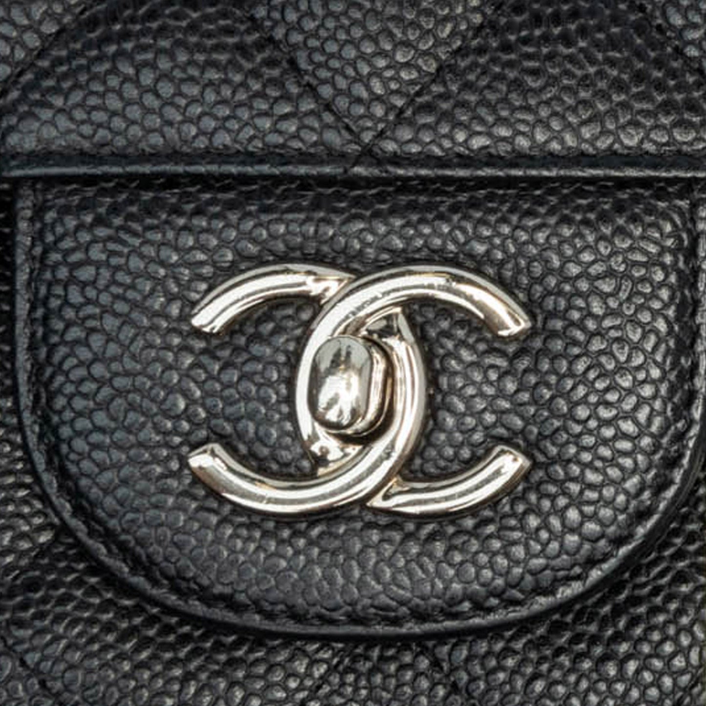 Chanel Jumbo Classic Caviar Double Flap Black