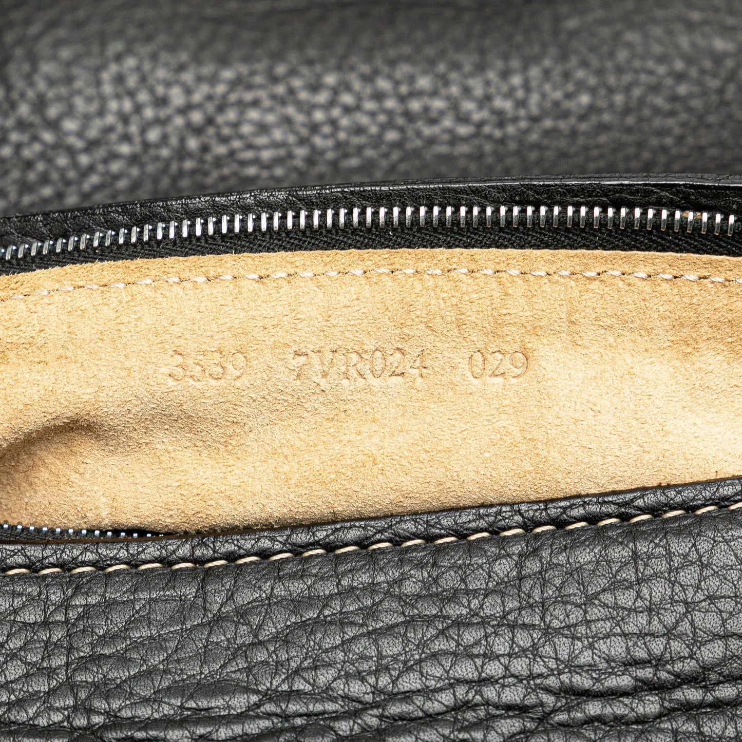 Fendi Leather Selleria Briefcase Black