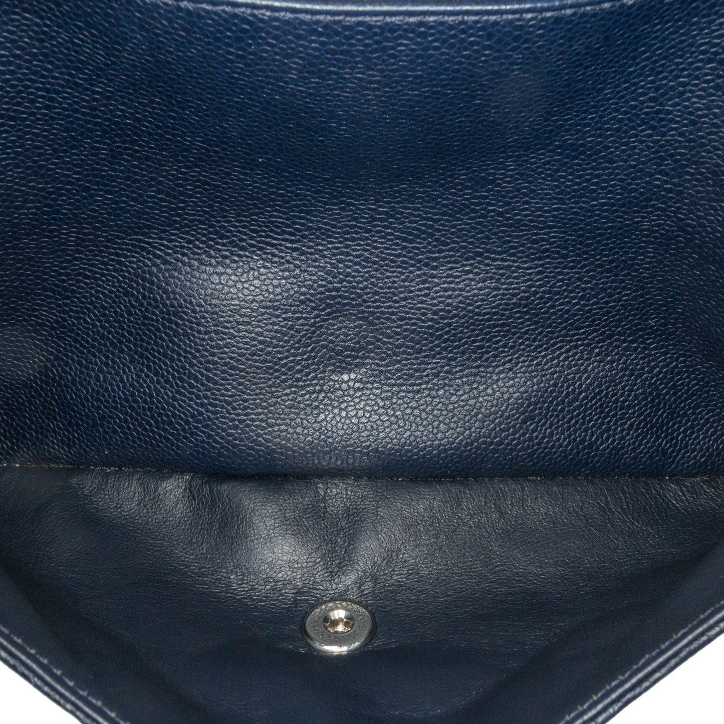 Chanel Jumbo Classic Caviar Double Flap Blue