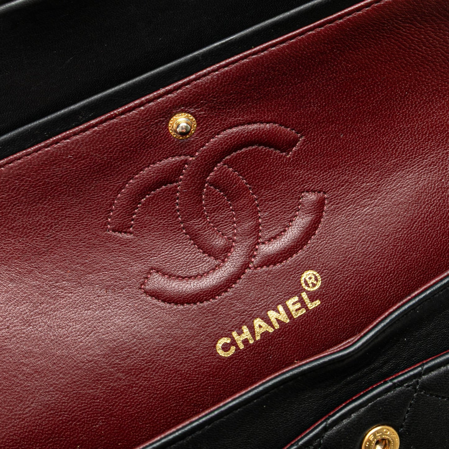 Chanel Small Classic Lambskin Double Flap Black