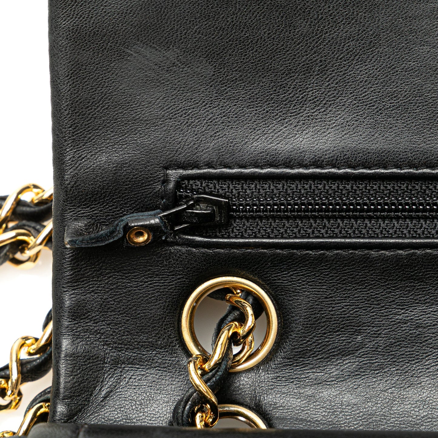 Chanel Small Classic Lambskin Double Flap Black