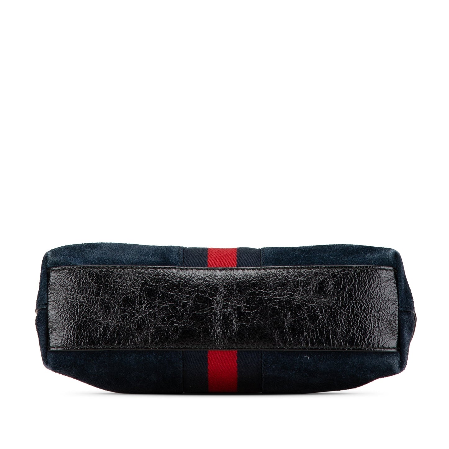 Gucci Small Ophidia Suede Dome Crossbody Blue