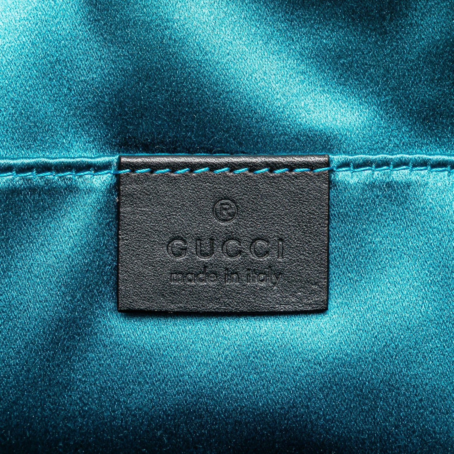 Gucci Small Ophidia Suede Dome Crossbody Blue