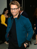 Good Morning America 2025 Glen Powell Blue Jacket
