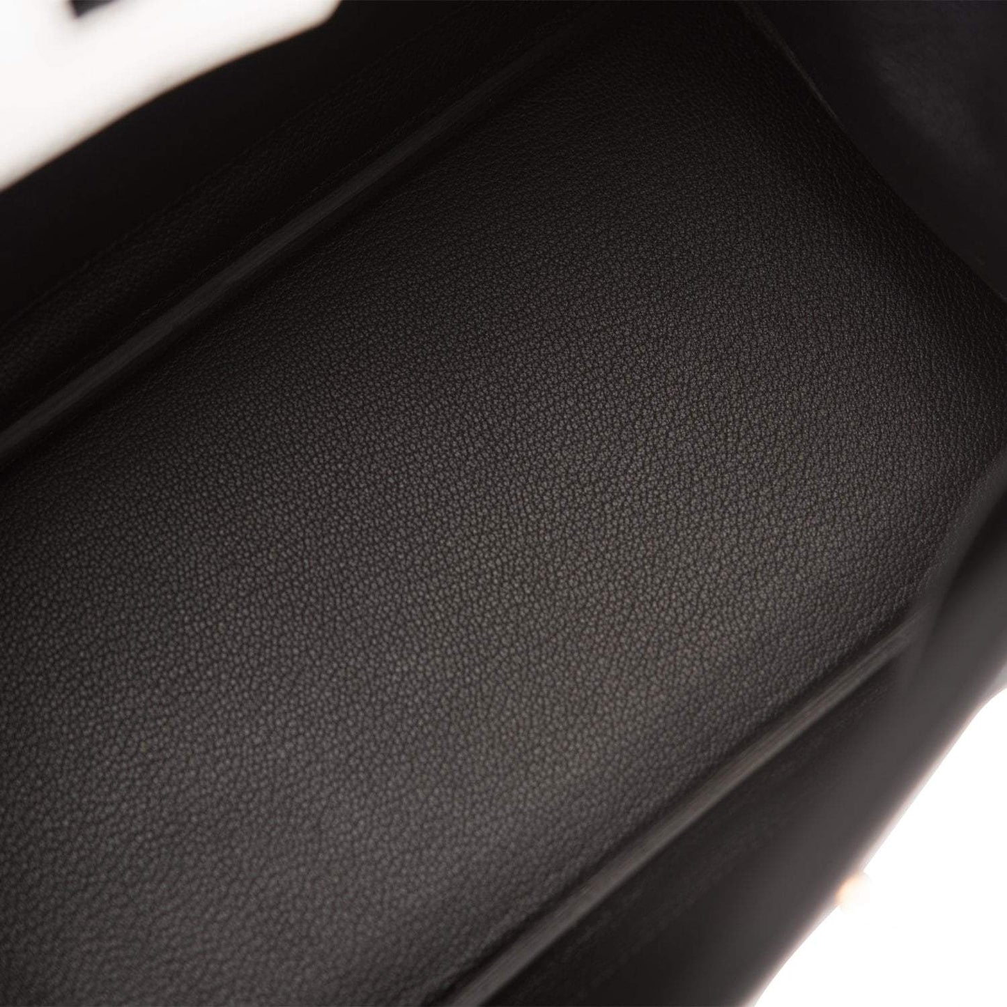 Birkin 25 Gris Perle and Black ChÃ¨vre Brushed Gold Hardware